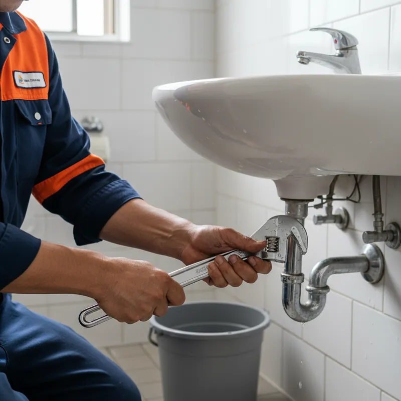 Plumbing by Handyman AZ SG in a Singapore home