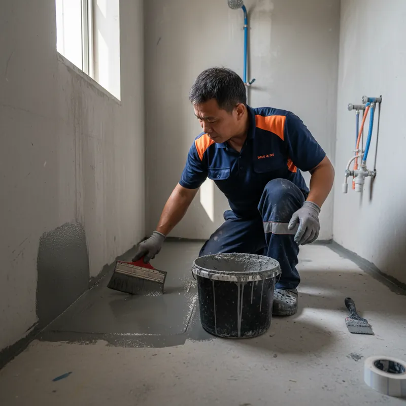 Waterproofing by Handyman AZ SG in a Singapore home